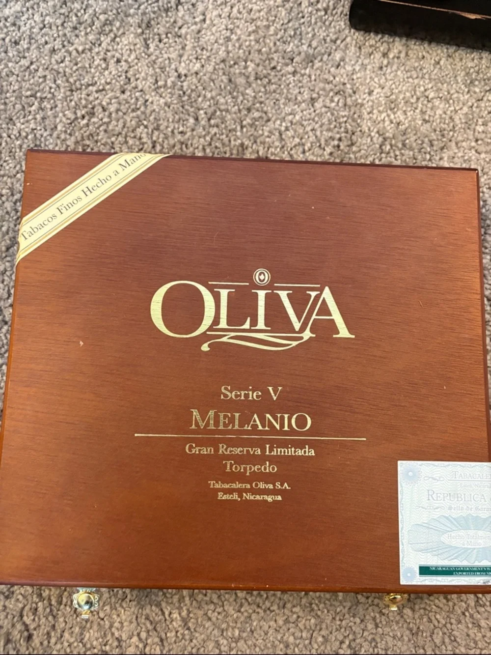 Assorted 7 Cigar Boxes - Brown Multi